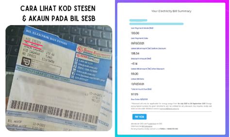 semak bil sesb 12 digit|Cara Semak Bil Elektrik (SESB) Paling Mudah Masukkan Kod Sa.